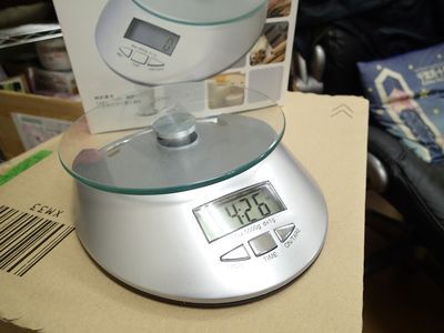 猛禽用体重計の改良。